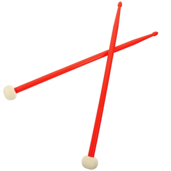 Drumstick Musical Instrument Percussion Instruments Chicken Thighs Kids Sticks Universal Practice Red