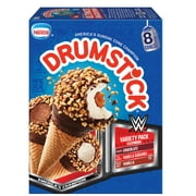 Drumstick Chocolate, Vanilla Sundae Cones Variety Pack, Kosher, 8 Count