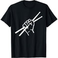 thumbnail image 1 of Drumsticks drummer T-Shirt, 1 of 4