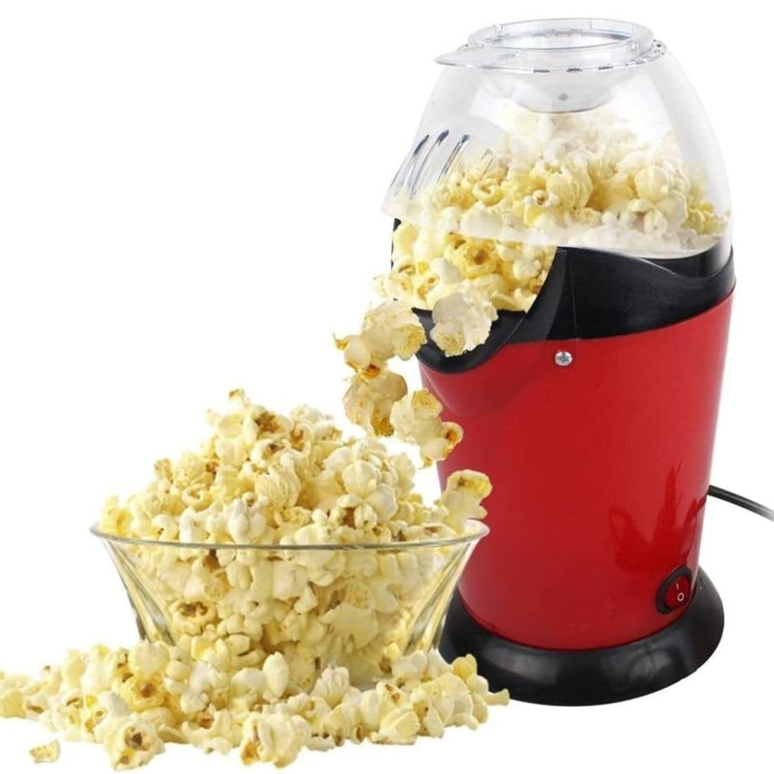 Drumstone Electric Hot Air Popcorn Maker Instant Snack Machine OilFree ...