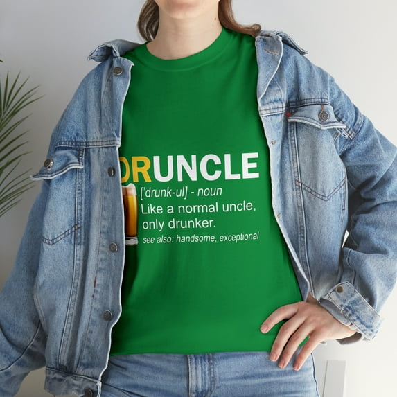 Druncle Noun Like A Normal Uncle Only Drinker T-Shirt