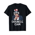 thumbnail image 1 of Druncle Sam Funny Uncle Sam Beer 4th Of July Party Drinking T-Shirt, 1 of 5
