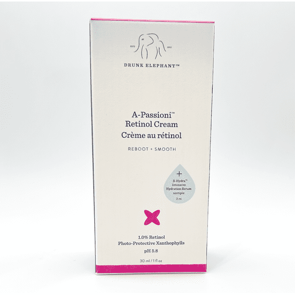 Drunk Elephant A-Passioni Retinol Cream - 30 ml/1 fl oz - 1% Retinol Serum