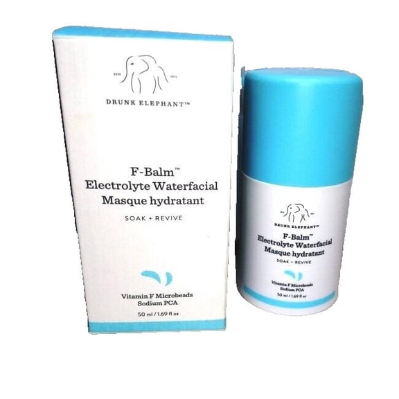 Drunk Elephant F-Balm Electrolyte Waterfacial Hydrating Overnight Mask, 50 ml