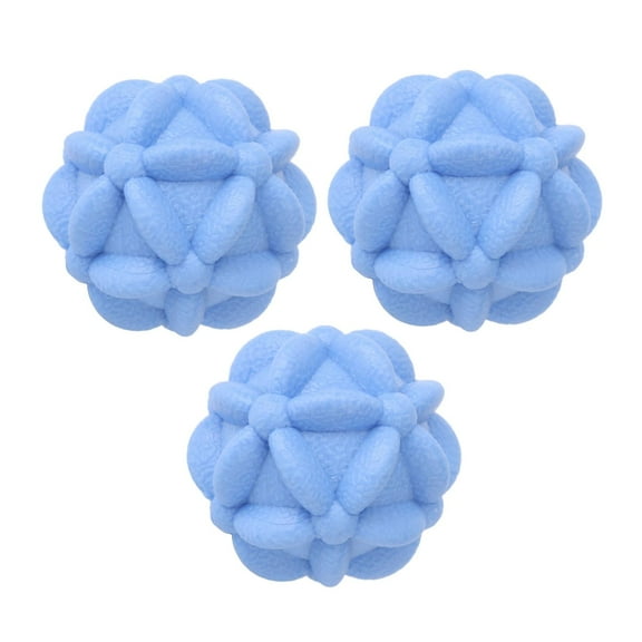 Fascia Ball for Muscle Relaxation and Massage in Fitness Yoga - Soft Elastic Blue Leg Ball