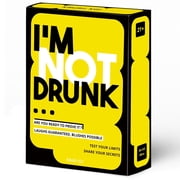 IM NOT DRUNK Party Drinking Game for Adults, 55 Cards, Funny Game for Game Night, 21st Birthday and Bachelorette Gift