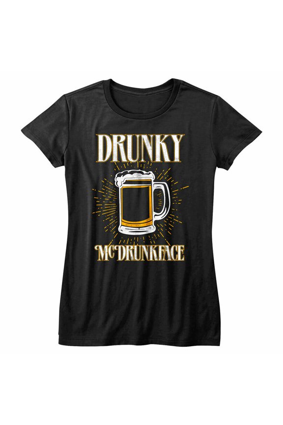 Drunk Society Drunky McDrunkFace Women's T Shirt