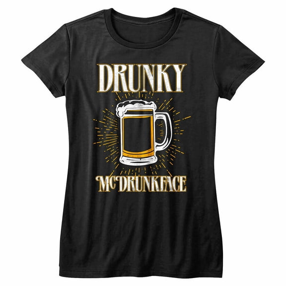 Drunk Society Drunky McDrunkFace Women's T Shirt