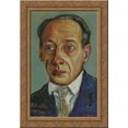 thumbnail image 1 of Drunkard 24x18 Gold Ornate Wood Framed Canvas Art by David Burliuk, 1 of 2
