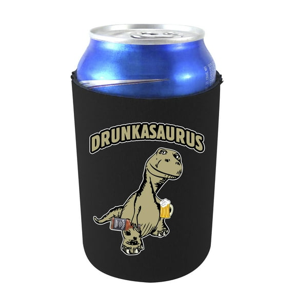 Drunkasaurus Can Coolie (Black)