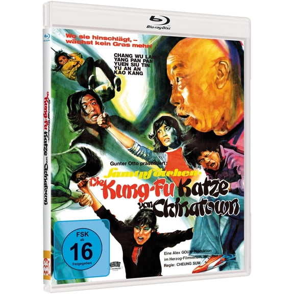 Drunken Master in SAMTPFTCHEN - Die Kung-Fu-Katze von Chinatown - Cover A (Blu-ray)