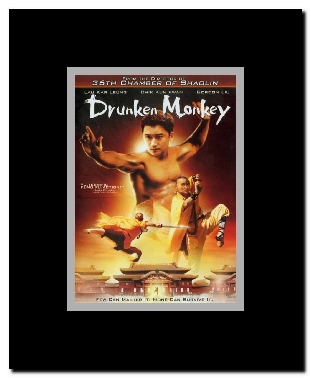 Drunken Monkey Framed Movie Poster