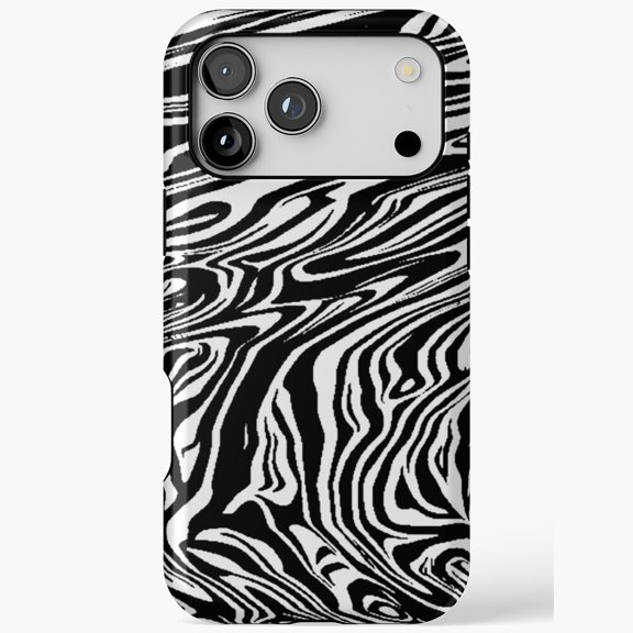 Drunken Zebra Funny Art iPhone Case 17 to 11 Pro Max