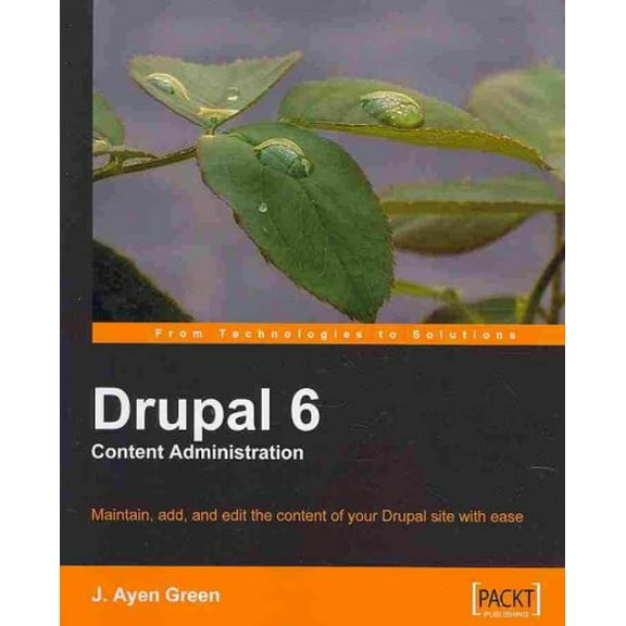 Drupal 6 Content Administration (Paperback)