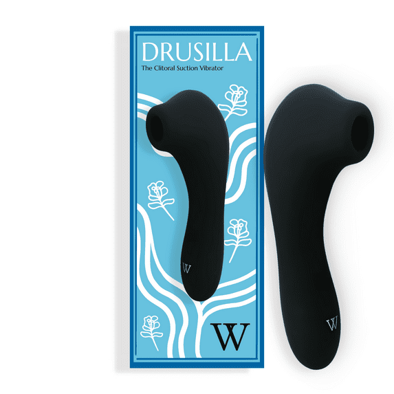 Drusilla – The Majestic, Dual, Rechargeable, Clitoral Sucking Vibrator and Vibrating Dildo