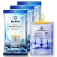 Dry & Dry 3 Packs 14 Oz/Pack] Moisture Absorbers Dehumidifiers for
