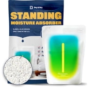Dry & Dry [70 Packs Standing Moisture Absorbers to Control Excess Moisture for Basements, Closets, Bathrooms, Laundry Rooms - Moisture Absorbers, Standing Moisture Absorbers