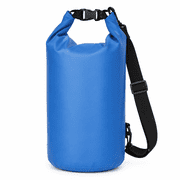 Dry Bag Waterproof Backpack with Phone Pouch 5L | Certified IPX6 Floating Roll Top Drybag with Built-in Air Cushion, Ultra-Durable Storage for Men Women, Kayaking Boating Ca