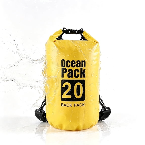 Dry Bag Waterproof,20L Rolled Lightweight Dry Storage Bag Backpack for Travel,Swimming,Boating, Kayaking,Camping & Beach