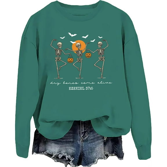 Dry Bones Come Alive Sweatshirt, Dry Bones Come Alive Shirt, Funny Halloween Ballet Skeleton Sweatshirt
