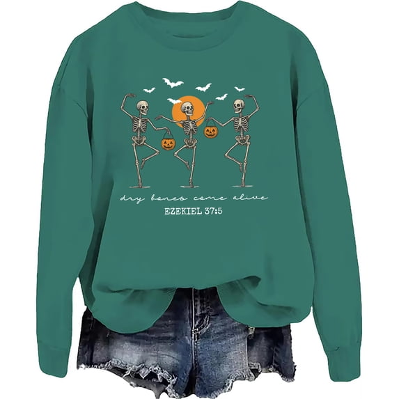 Dry Bones Come Alive Sweatshirt, Dry Bones Come Alive Shirt, Funny Halloween Ballet Skeleton Sweatshirt