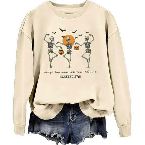 Dry Bones Come Alive Sweatshirt, Dry Bones Come Alive Shirt, Funny Halloween Ballet Skeleton Sweatshirt