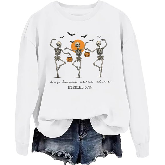 Dry Bones Come Alive Sweatshirt, Dry Bones Come Alive Shirt, Funny Halloween Ballet Skeleton Sweatshirt