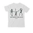 thumbnail image 1 of Dry Bones Come Alive T-Shirt, Dancing Skeleton Shirt, Classic Graphic Print Women Men Tshirt, 1 of 7