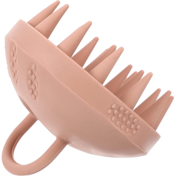 Dry Brush Silicone Shampoo Brush Massagers Handheld Scalp Exfoliator Travel Scalp Massager Accessories Hair Silicone Silicone Body Scrubber