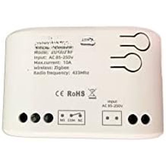 Dry Contact Zigbee Relay , Remote Control for Light Garage Door, Compatible With Alexa , Hub Needed (1CH 220V)