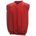 thumbnail image 1 of Dry Creek by Baru Men's V-Neck Pullover Golf Windvest, Medium Red -, 1 of 2