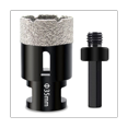Dry Diamond Core Drill Bits 35mm Tile Hole Saws for Porcelain Ceramic