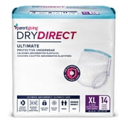 Dry Direct Ultimate Protective Underwear by Parentgiving | XLarge | Count per Pack 56