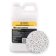 Dry & Dry [3 LBS] Activated Alumina Desiccant Beads | High-Capacity Moisture Absorber, Rechargeable Humidity Control for Industrial & Home Use