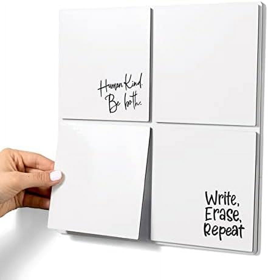 Dry Erase 5Piece Intro Pack Handheld Stackable Whiteboards With