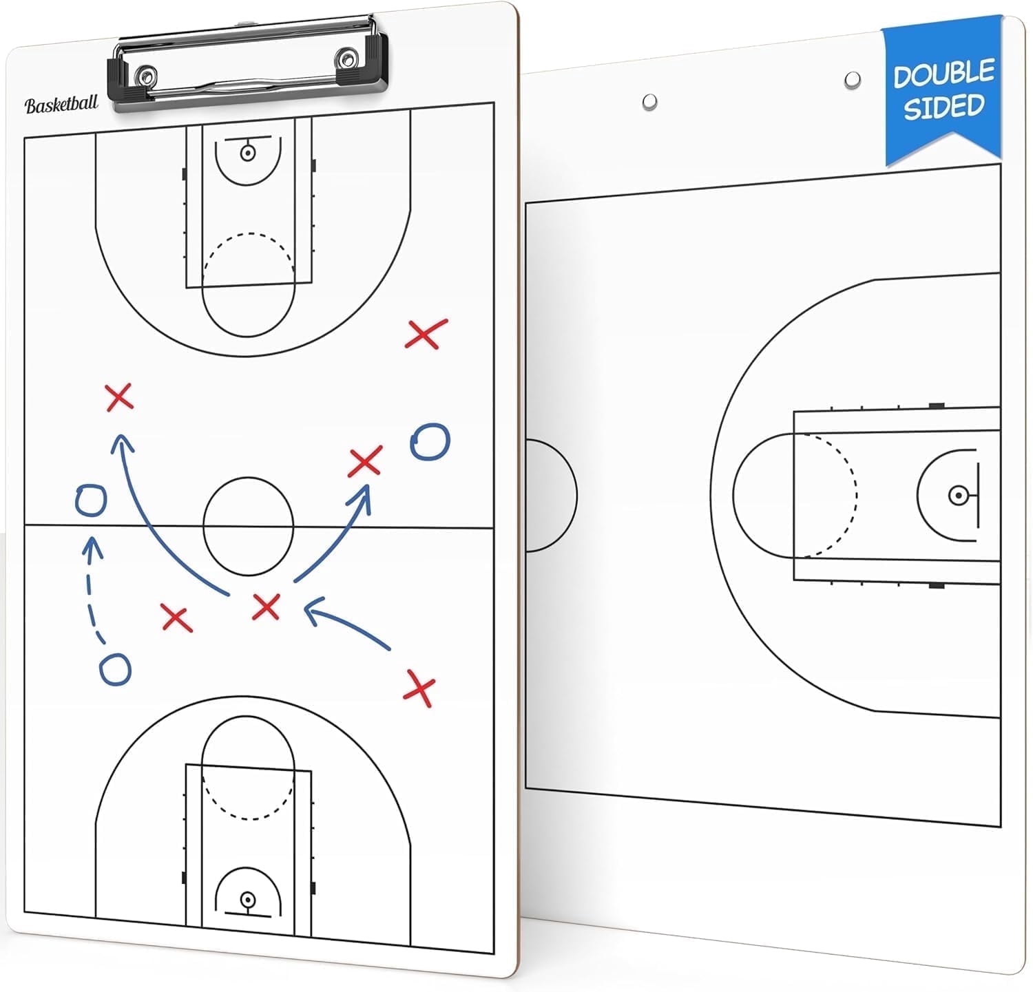 Scribbledo basketball coach clipboard dry erase  15x 9  Whiteboard Basketball Coaching Board