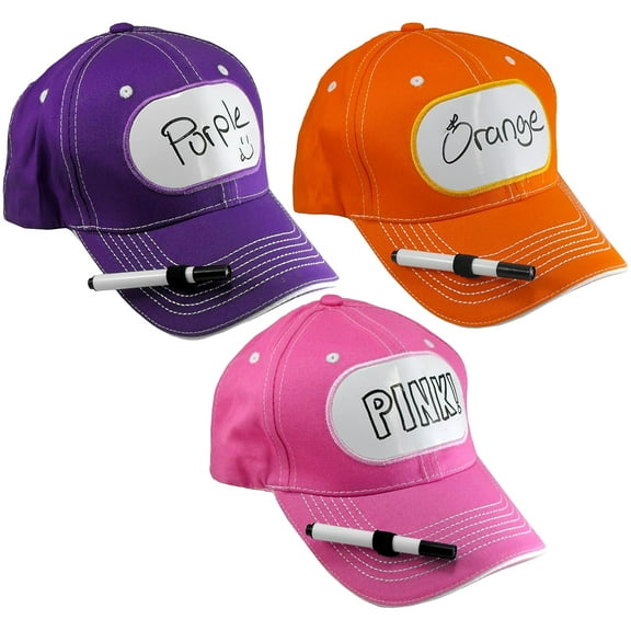 Dry Erase Billboard Cap Ideal for Fundraising, Bachelor Party, Birthday Party Hat Sororities Wear Them to Play Drinking Games!