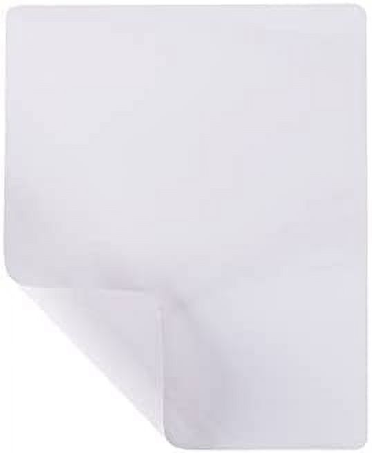 Dry Erase Blank Sheets 9 x 11 Inches, Slim Whiteboard Double Sided (10