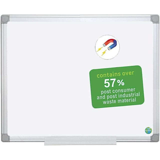 DryErase Board, 2 by 3Feet, Aluminum Frame