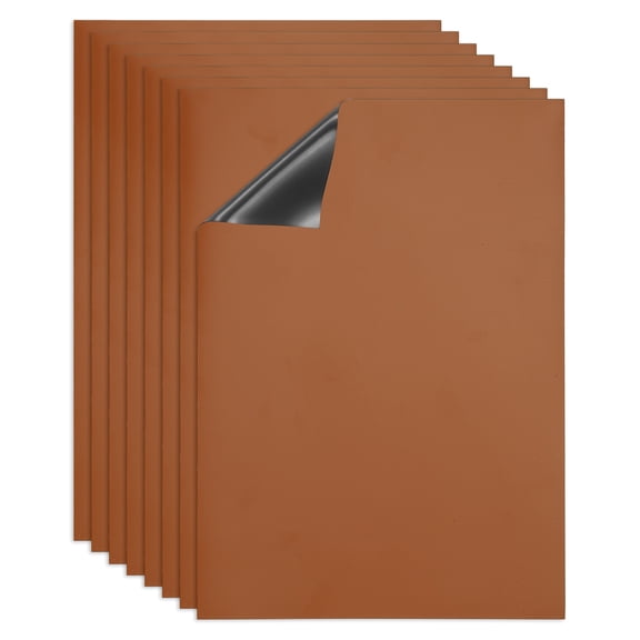 Uxcell Dry Erase Board A4 8 Pack Fridge Calendar Board Magnets Brown