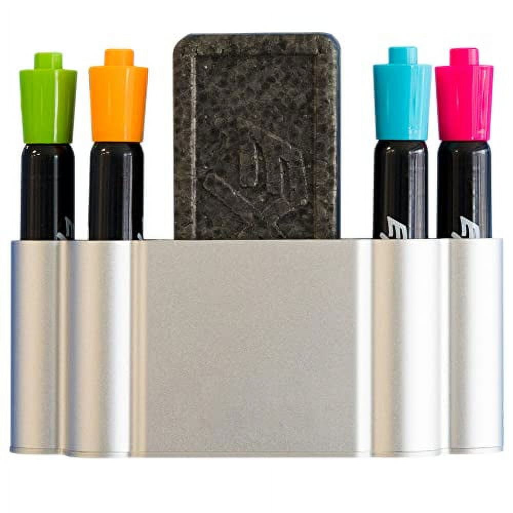 Dry Erase Board Marker Holder for Glass or Any Whiteboards