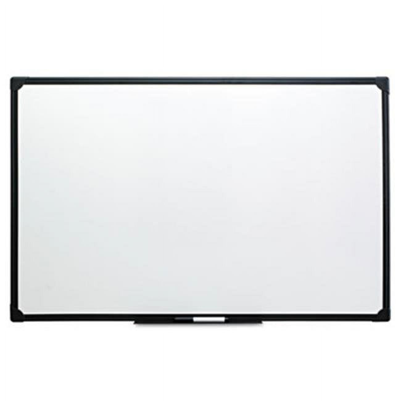 Dry Erase Board Melamine 36 x 24 Black Frame