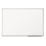 Dry Erase Board, Melamine Surface, 36 x 24, Aluminum Frame