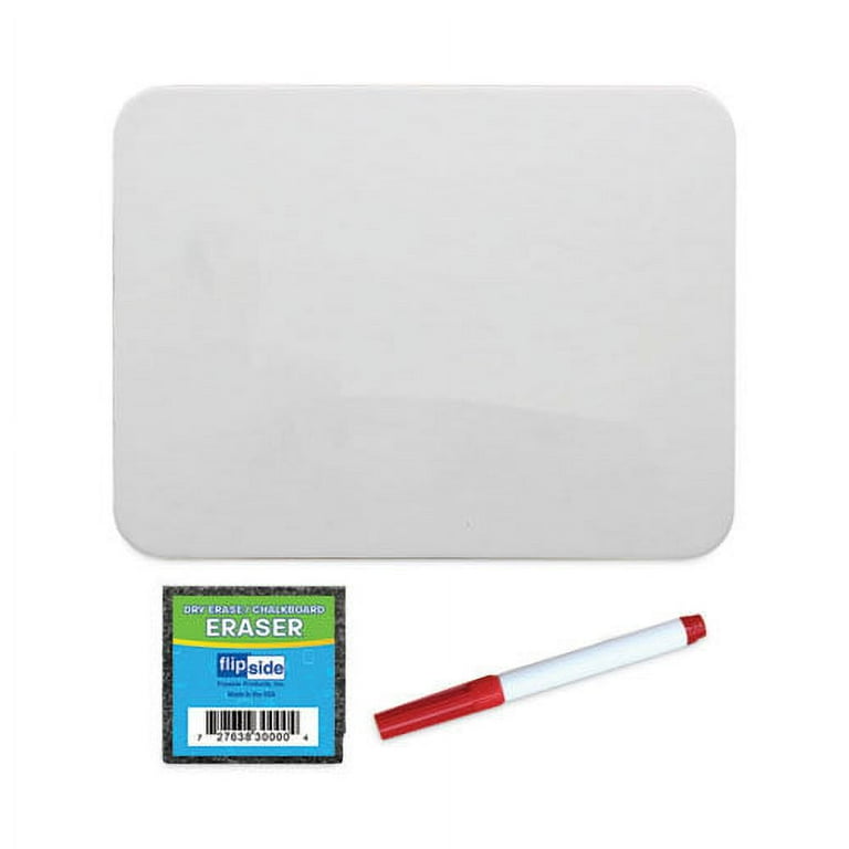 Dry Erase Board Set with Assorted Color Markers, 12 x 9, White Surface, 12/Pack Dry Erase Board Set with Assorted Color Markers, 12 x 9, White Surface, 12/Pack