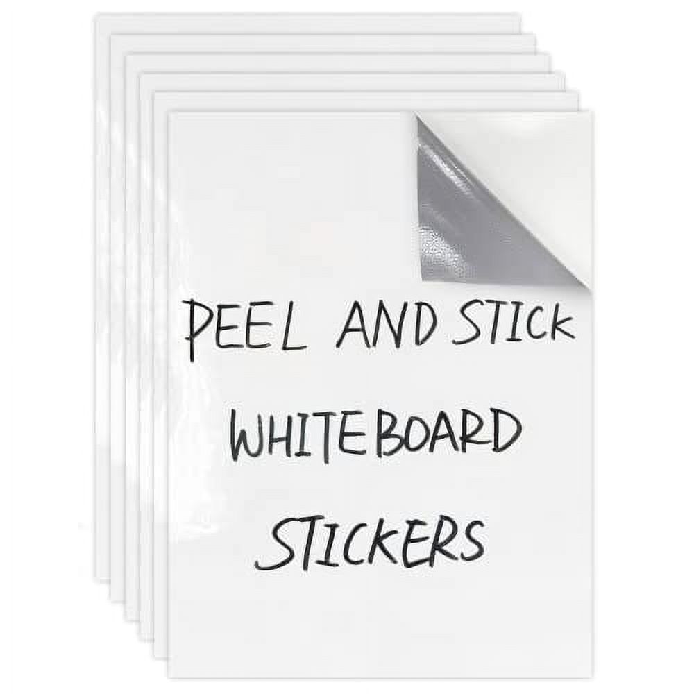 Dry Erase Board StickerWhiteboard Stickers8.27''x11.69'' Removable Dry Erase SheetsFridge