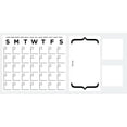 thumbnail image 1 of Dry Erase Calendar Peel and Stick Wall Decal Set, 1 of 2