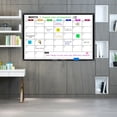 thumbnail image 1 of Dry Erase Calendar Whiteboard for Wall 36" x 24", Magnetic Monthly White Board Calendar Dry Erase with Tray, Black Aluminum Frame Bulletin Board for Office Home and School, 1 of 4