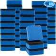 Dry Erase Eraser, 40pcs Bulk, Whiteboard, Mini, MultiColor