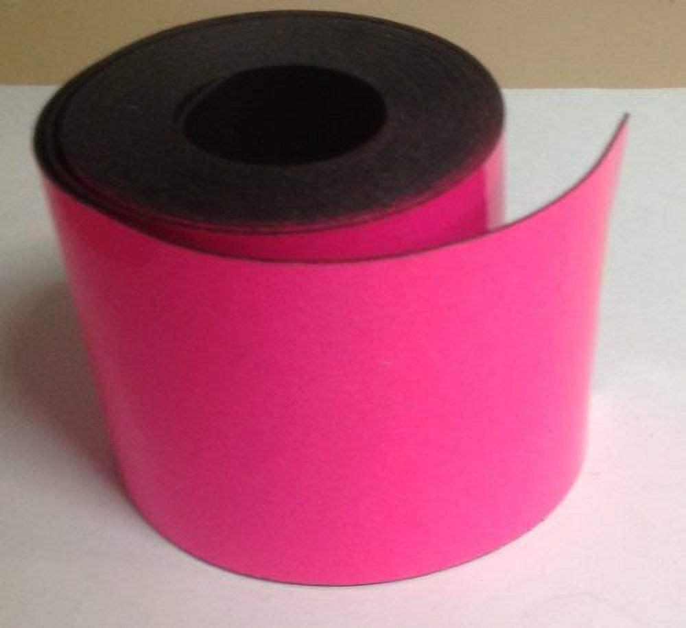 Dry Erase Fluorescent Roll 1" X 10' Write On/Wipe Off