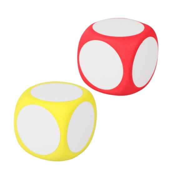 Dry Erase Foam Blocks, Reusable Dice for Classroom, Dry Erase Dice for Teachers, 2 Pcs Foam Dry Erase Blocks